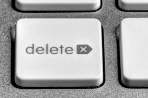 deleting malware from website