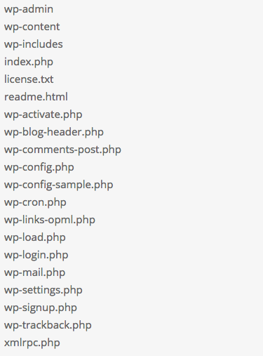 wordpress-files